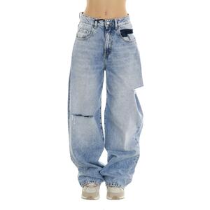 JEANS POPPY AZZURRO